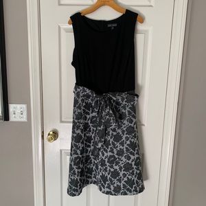 Plus size Karin Stevens belted dress